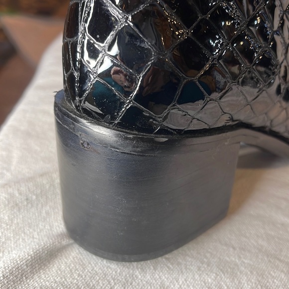 Jeffrey Campbell Talcott Patent Leather Booties size 9 - Picture 13 of 15